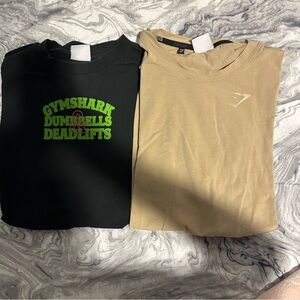 Set of 2 Gymshark oversized t-shirts